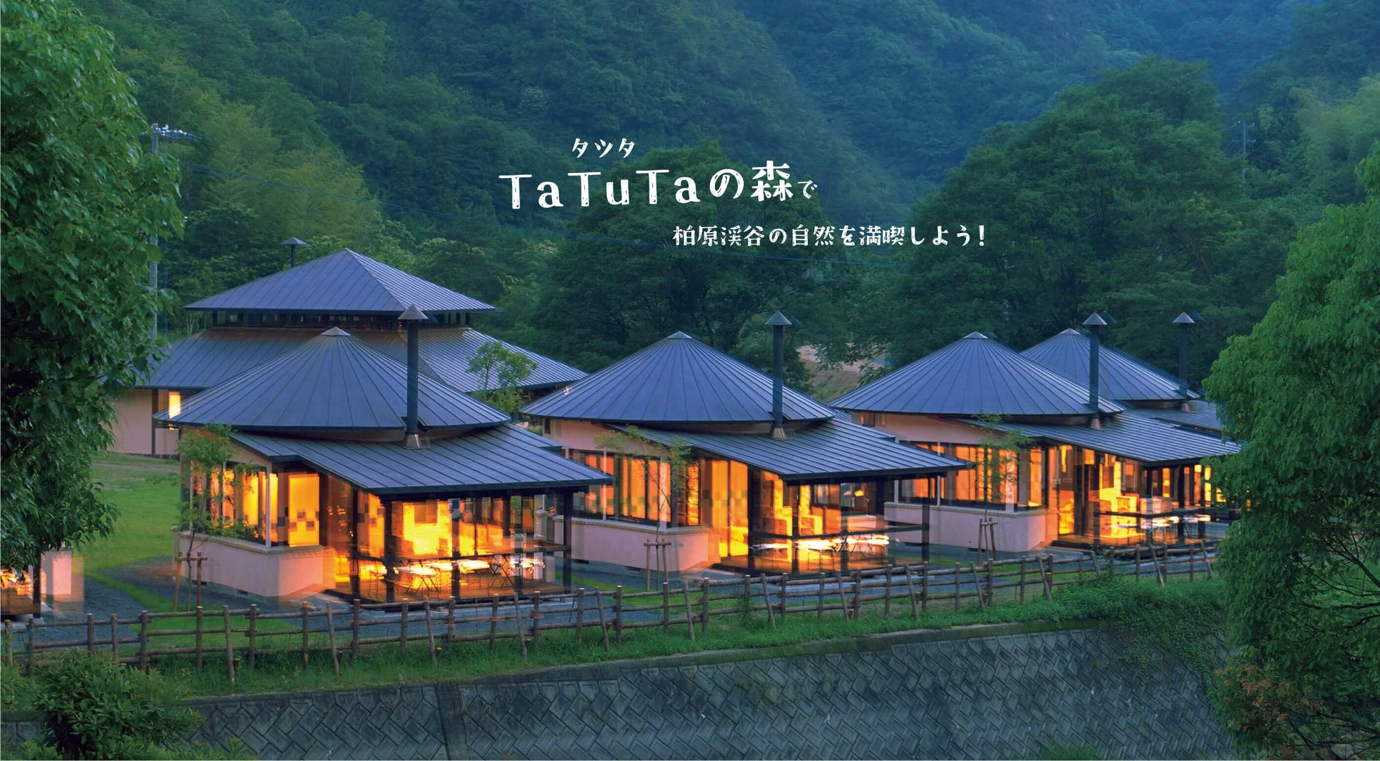 TaTuTaの森で柏原渓谷の自然を満喫しよう！